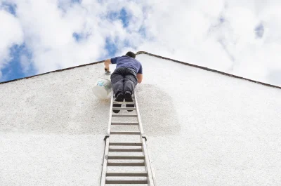 Peinture extérieure à Rochebaudin — façades et ravalement